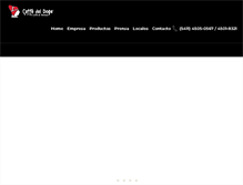 Tablet Screenshot of caffedeldoge.com.ar